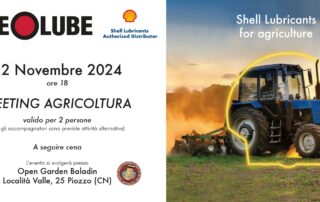 Meeting Agricoltura: Innovazione e Sostenibilità per il Settore Agricolo con Cuneo Lube e Shell